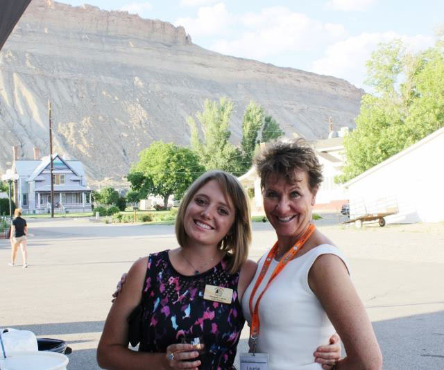 With Fellow CAFR Director Megan Lane at Summit in Grand Junction